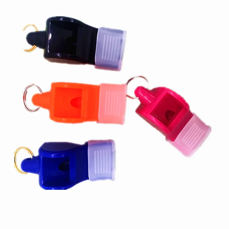 2Pc Athletic Training Whistle Plastic Soccer Football Basketball Hockey Sports Classic Referee Whistle Survival Outdoor Tools