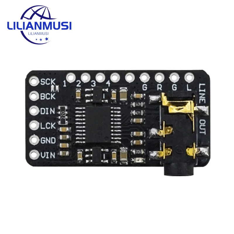 Interfaccia I2S Pcm5102A Dac Decoder Gy-Pcm5102 Modulo Lettore I2S Per Scheda Formato Raspberry Pi Phat Scheda Audio Digitale Pcm5102