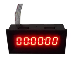 Enhanced LED Digital Timer Totalizer Hour Chronometer for Industrial Use, DC 12V (9999 59)