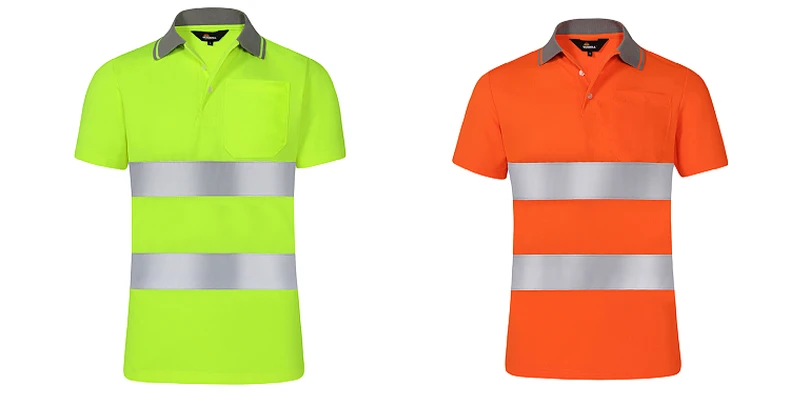 Work Shirt Men Safety Polo Shirt Summer Construction Workwear With Reflective Stripes 13 S8bc61001d356479b92ef952d93e8fe0d6