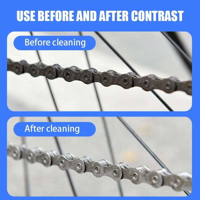 Bicycle Chain Cleaner Bike Clean Machine Brushes Cycling Cleaning