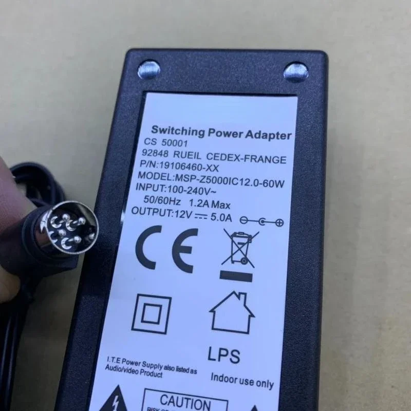 MSP-Z5000IC12.0-60W    ġ, Sagem 12V 5A DVR DVR ȣƮ  ,  ̺ 4  Ŀ