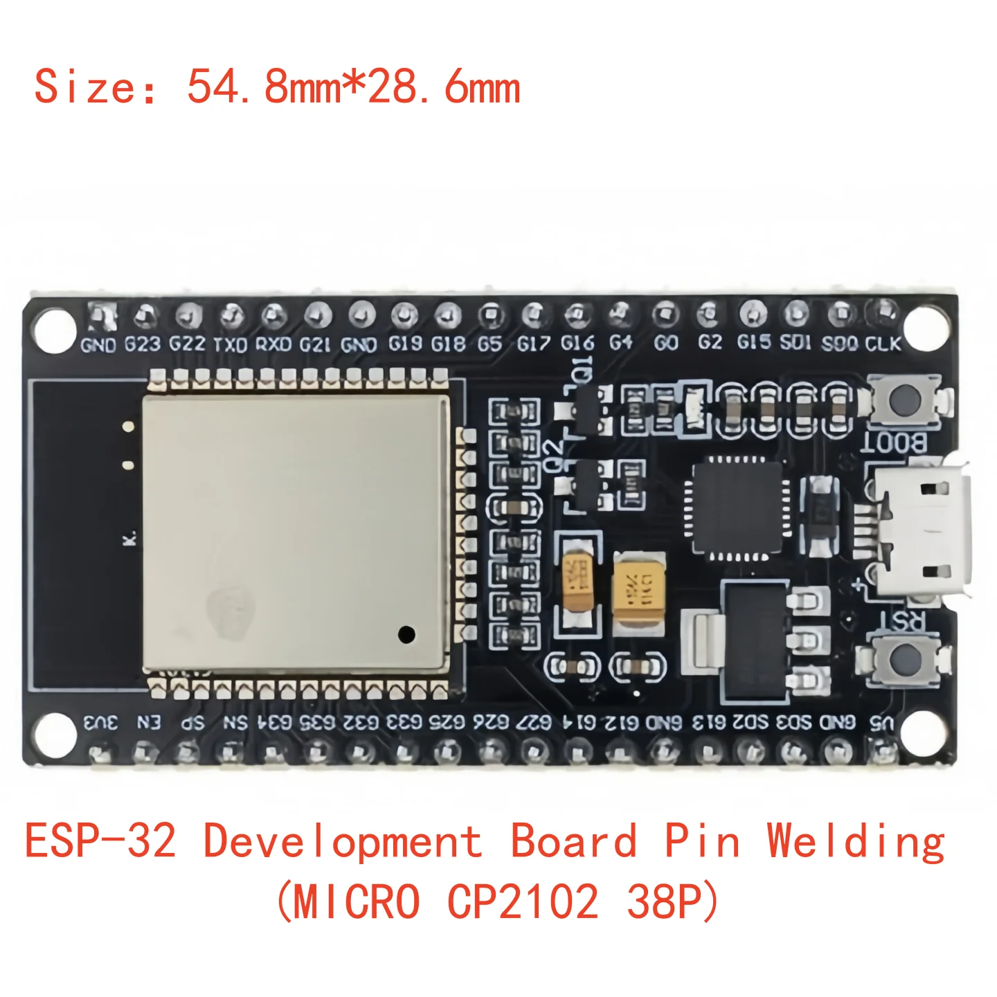 ตัวเลือกสินค้า บอร์ดพัฒนา ESP32 Wi-Fi & Bluetooth 2-in-1 ดูอัลคอร์