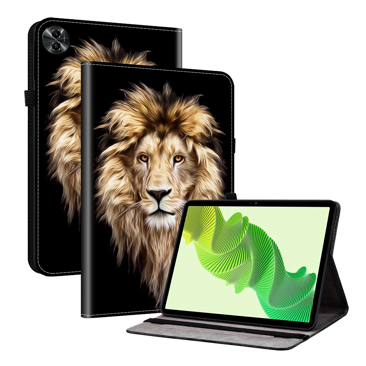 Premium Leather Stand Cover for Tablets - Stylish PU Leather Protective Case