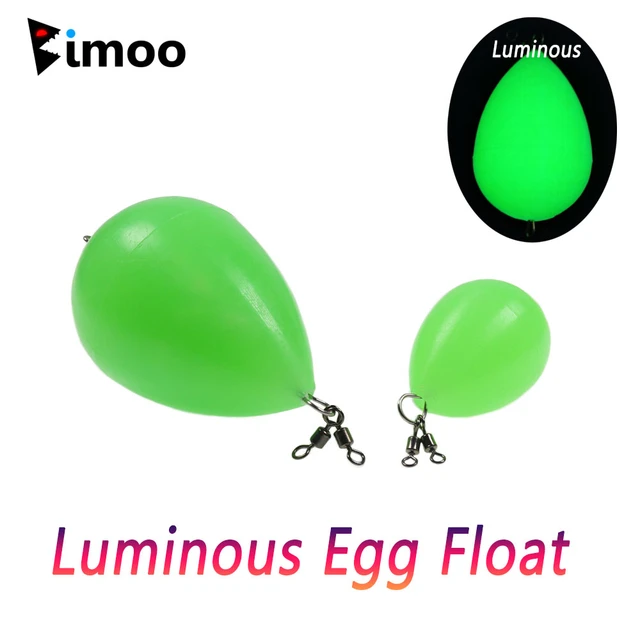 Luminous Night Fishing Egg Float Upward Bobber Floats Long