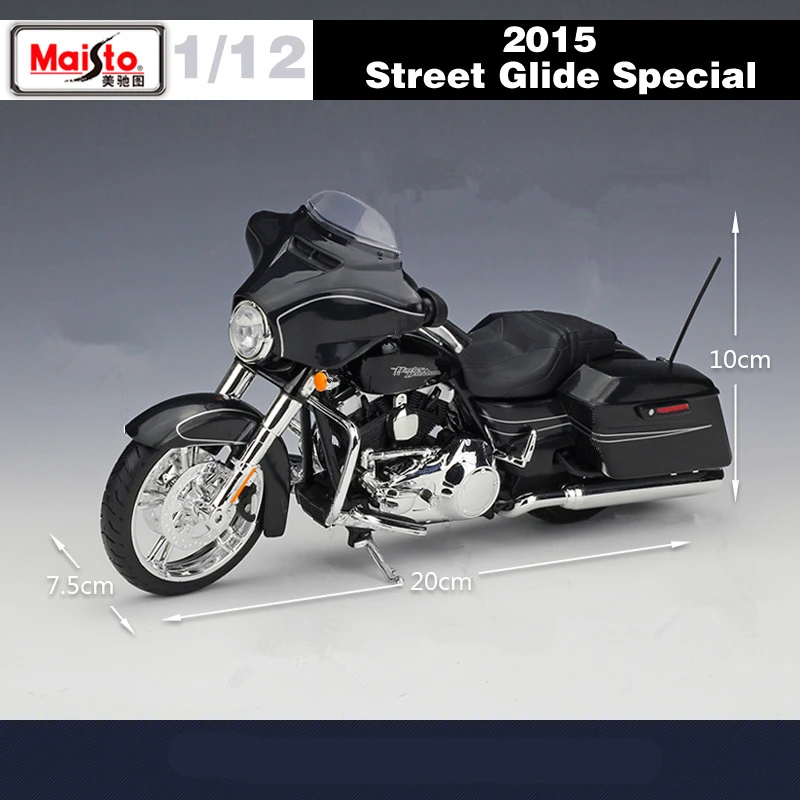 Maisto 1:12 Harley-Davidson 2015 Street Glide Special Alloy Motorcycle Model Diecast Classic Motorcycle Model Collectible Gifts 4