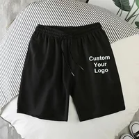 New Men's Custom Your Logo Quick-drying Short Pants Summer Sports Jogging Loose Fitness Shorts Mesh Breathable Beach Shorts 2