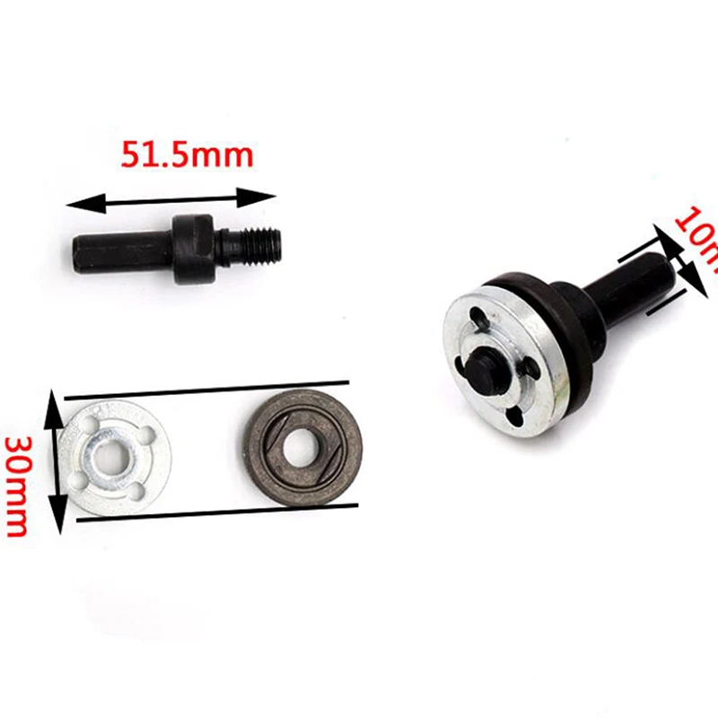 Shank Arbor Mandrel Cutting Tool Drill Adaptor Angle Grinder Cut Off Wheels Disc Drill Motor Connecting Rod Adapter angle grinder adapter