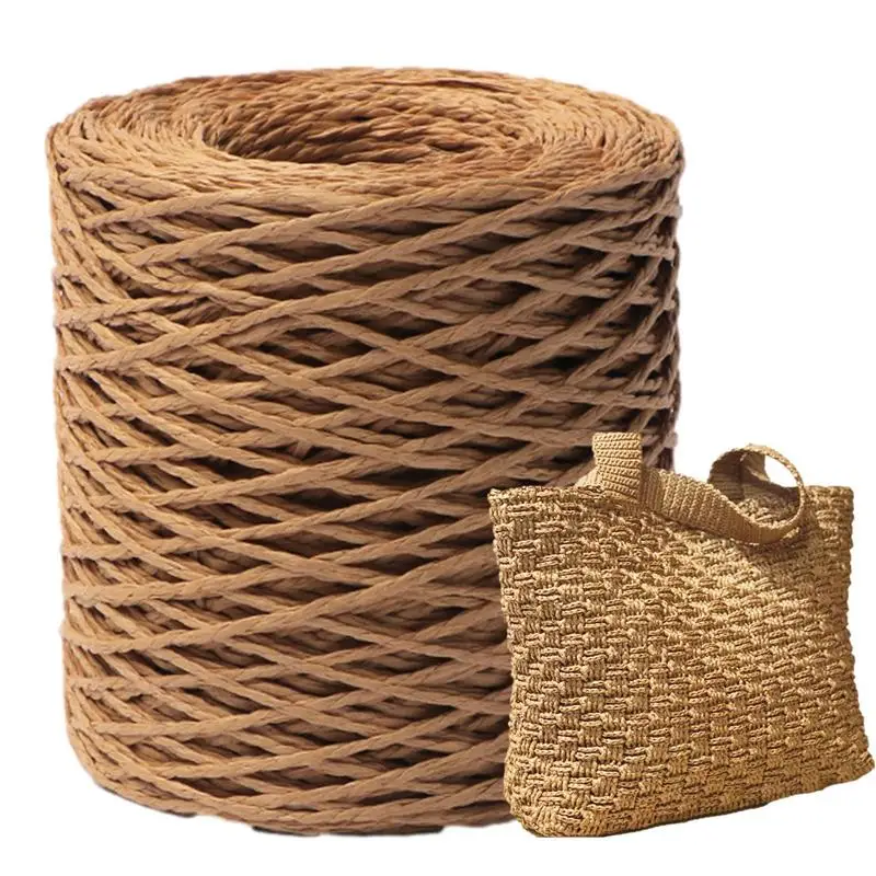 Fil-de-raphia-naturel-pour-l-artisanat-emballage-de-fil-tricoter ...