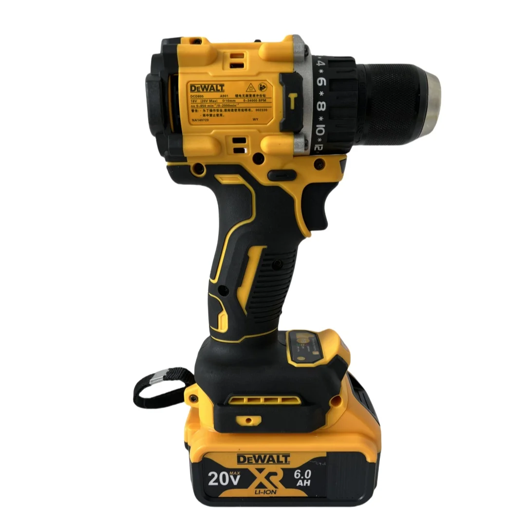 DEWALT DCD805 Cordless Hammer Drill Driver Bare Tool 20V MAX Brushless 1/2 in Rechargeable Power Tools Impact Drill DCD805 5