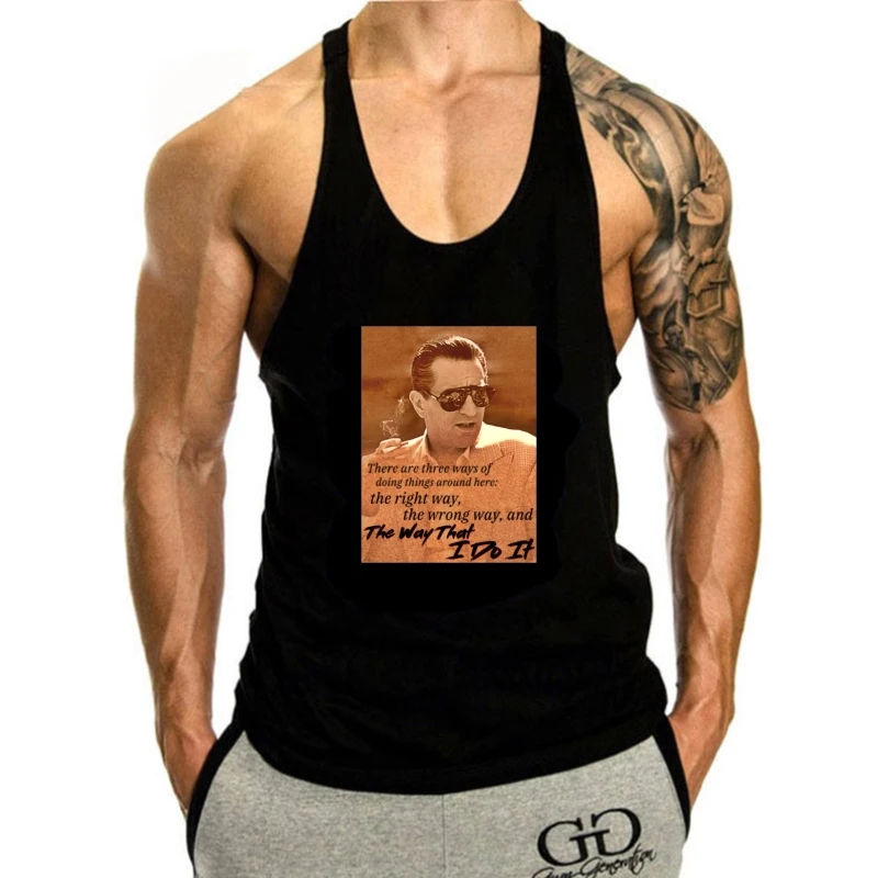 

Мужская майка Роберт Де Ниро казино унисекс, мужская майка с принтом, мужские футболки, Топ