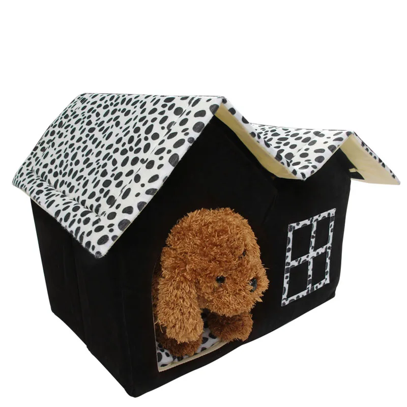 

for Cat Bed Condo Cats Puppy Warm Bed Kitten House Double Top Pet Cozy House Drop shipping