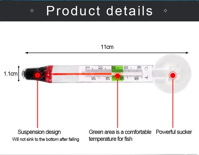 Celsius Degree ℃ Submersible Thermometer Aquarium Fish Tank Electronic  Digital Suction Type Water Temperature Meter Multifunctional Aquarium  Thermometer Waterproof Fish Tank Thermometer - Temu