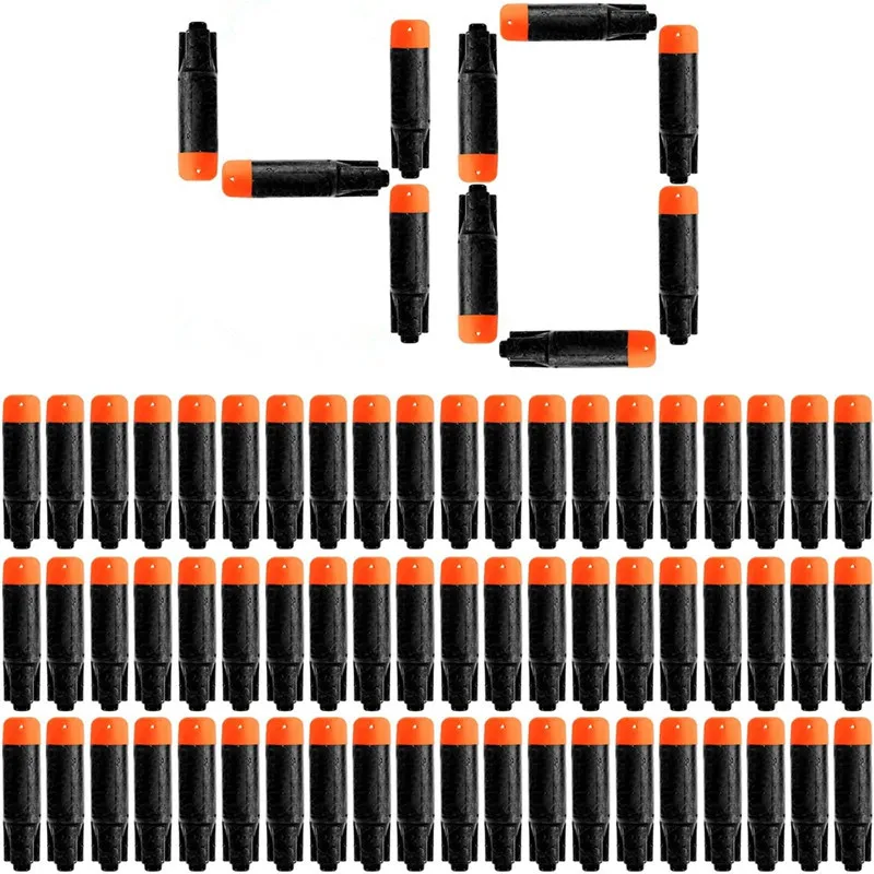 40 Pezzi Nuovi Proiettili Neri Per Nerf Ultra Toy Guns Refill Pack L'Ultimo Nel Gioco Di Freccette Sniper Compatibile Solo Ultra Blaster