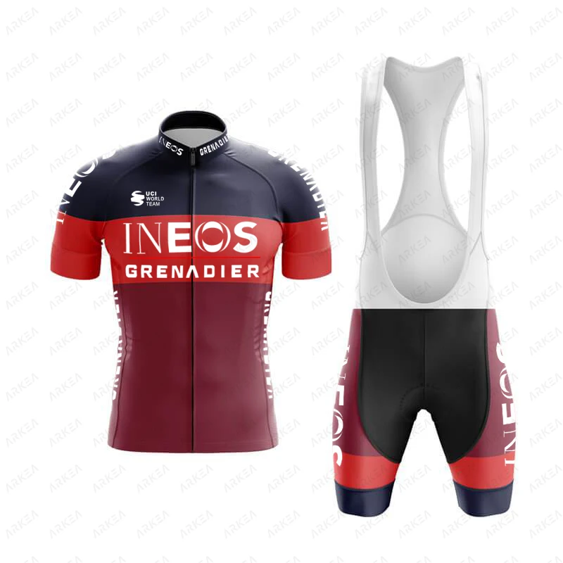 2022 ineos conjunto de ciclismo masculino ciclista camisa ropa bicicleta homem tenue ciclista homem