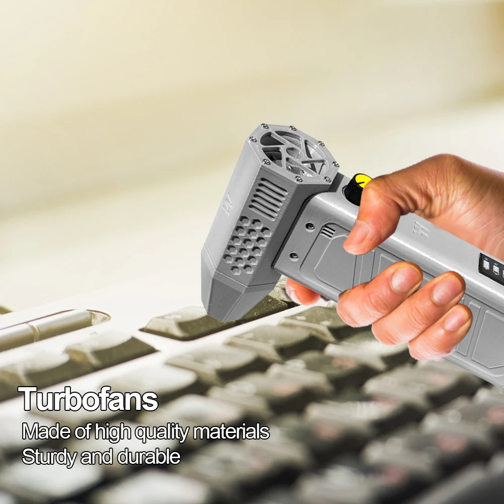 Mini Turbo Jet Fan Portable Mini Jet Blower Brushless Motor Mini Blower Fan 140000RPM Electric Jet Fan for Camping Cleaning 4