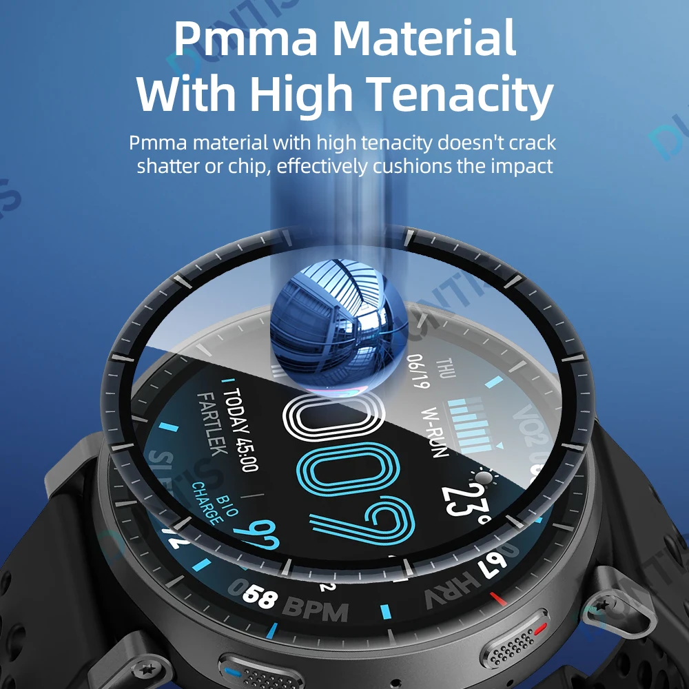 Amazfit Active Max 3D 곡면 스크린 프로텍터용 화면 보호 필름 Ultra-HD 풀 커버리지 보호 필름 액세서리(유리가 아님)