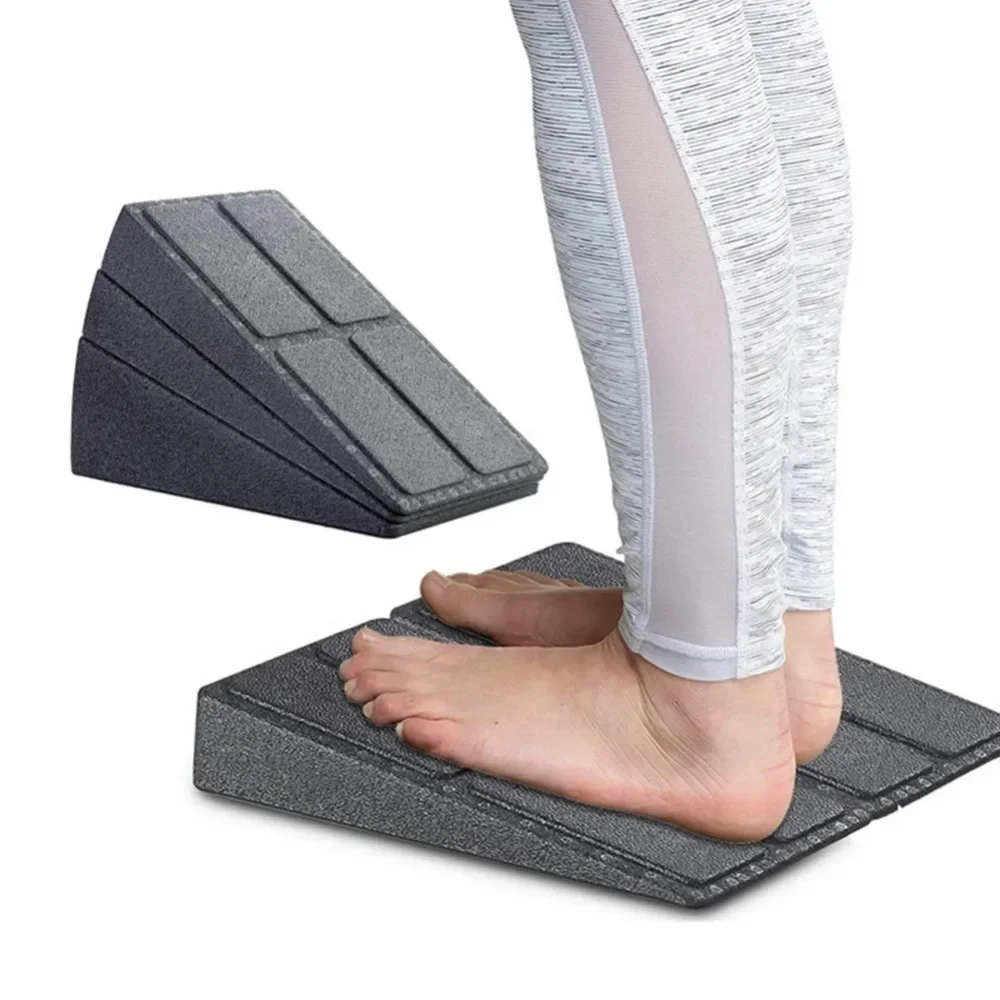 Yoga Bricks Squat Wedge Blocks Adjustable No-Slip Ramp Deadlift Wedge Slant Board Calf for Exercise Gym Fitness Yoga Accessories