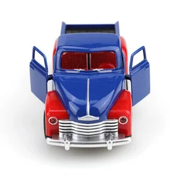 Alloy Pull - Back Inertia Toy Car: Off - Road Sports Vehicle (Blue)