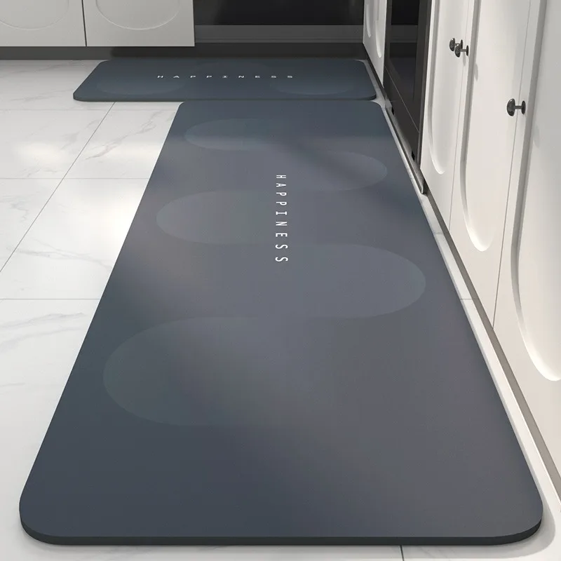 

Kitchen Rug Absorbent Floor Mat Anti-slip Diatom Mud Bathroom Carpet Toilet Area Rugs Wipeable Foot Mats Alfombra Cocina 주방 카펫
