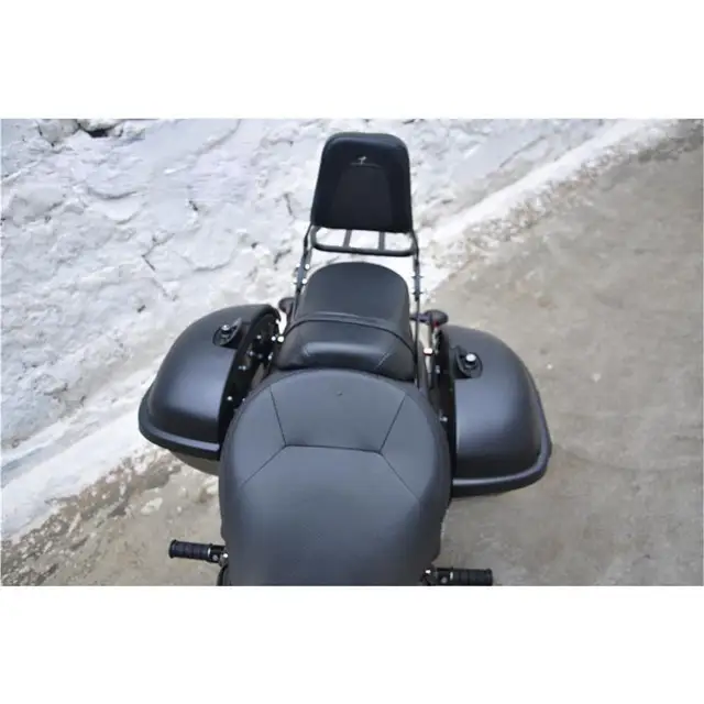 Sissy Bar Backrest With Pad & Luggage Rack For Honda Rebel 300/500 (CMX300/500) 2017-2020