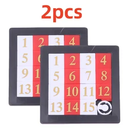 Educational Math Puzzle Game for Kids - Sliding Number Logic Toy with 15 Tiles (2pcs pin tu)