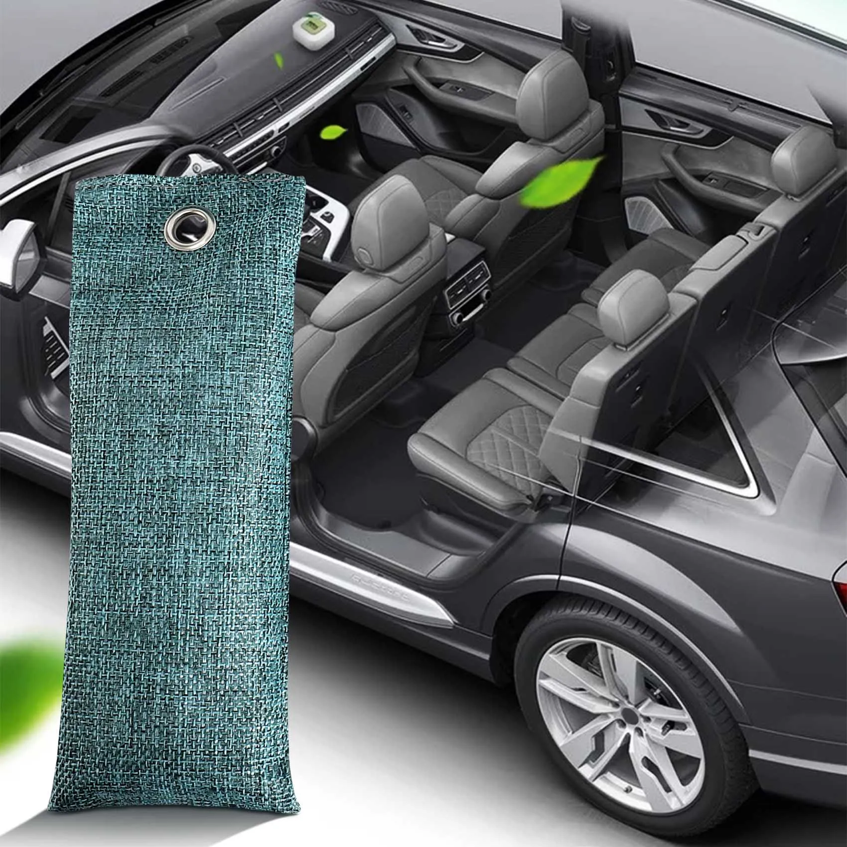 Charcoal Air Purifying Bag,Closet Deodorizer,Shoes Odor Eliminator,Car Air Purifier,Home Fresheners,6 Pack