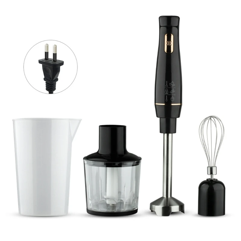 Electric Milk Frother Hand Immersion Blender Electric Whisk Hand Blender Electric Egg Beater Immersion Hand Blender Food Mixer Handheld Milk Frother Egg Whisk Easy to Clean