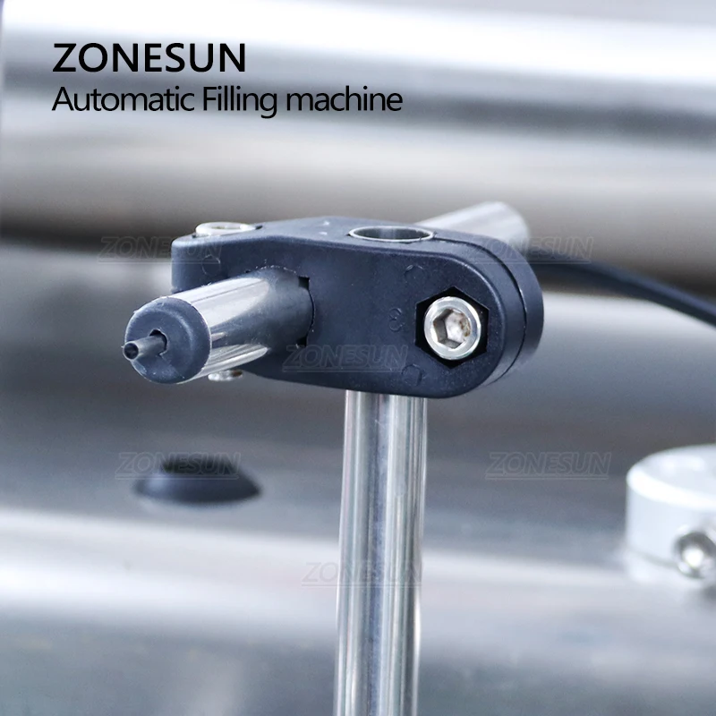ZONESUN ZS-DTYT2L Automatic Pneumatic Filling Machine Liquid Cosmetic Body Shop Oil Water Bottle Filler Small Production Line