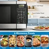 Countertop Microwave 6 automatic preset menus, child lock, defrost and quick cook functions, 0.7 cu. ft. 3