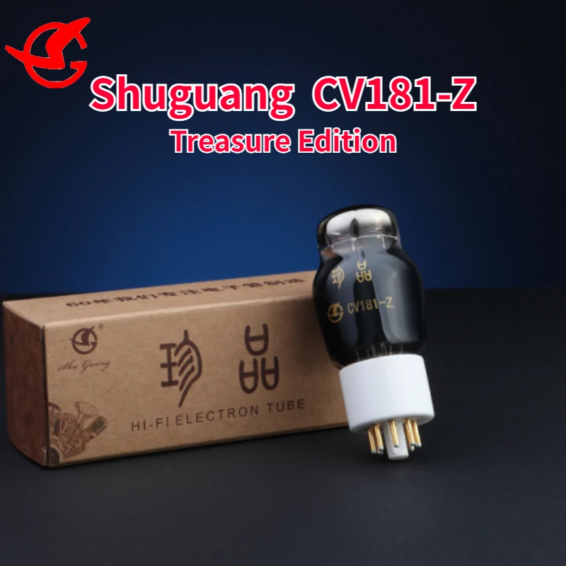 Shuguang CV181-Z Vacuum Tube Replacement 6SN7 CV181 6N8P 6H8C ECC32 CV1998 HIFI Audio Valve Tube Matching Quad 4