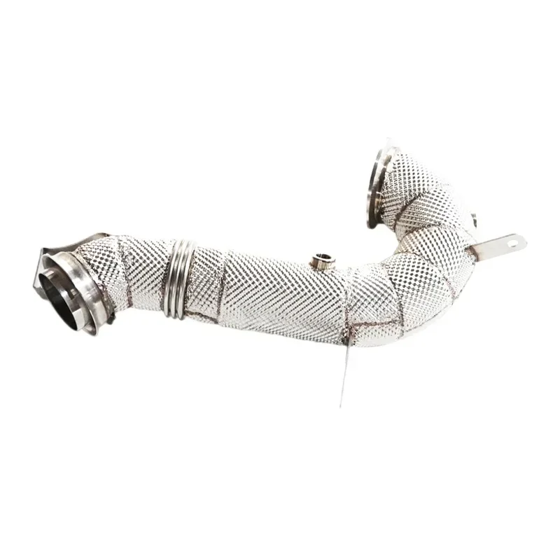 Section High flow Pipes branch downpipe Exhaust Pipe with catalystfor E53 -