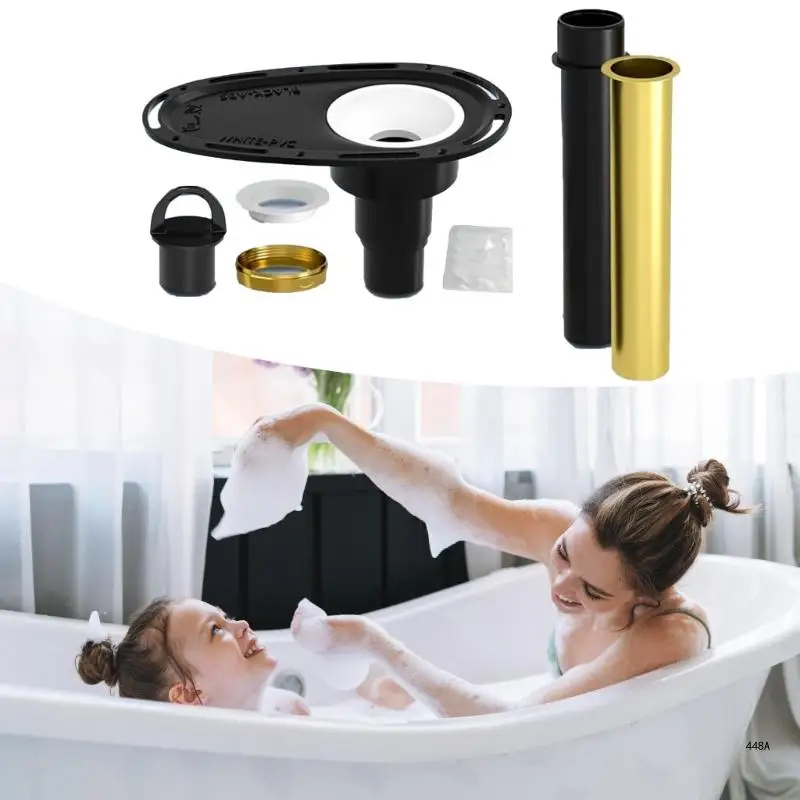 easy installs Freestanding Tub Drain Rough In set with Brass Tailpiece Quick Install Freestanding Tub Drain set for Home