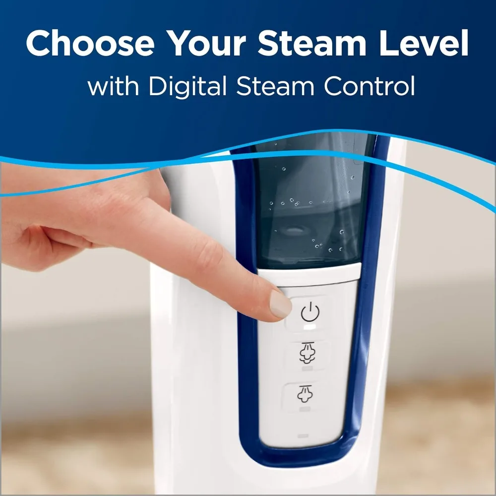 Deluxe Steam Mop, Steamer, Tile, Hard Wood Floor Cleaner, 3-in-1 With Handheld Steam Cleaner, Heater Warm up Time: 30 Seconds 3