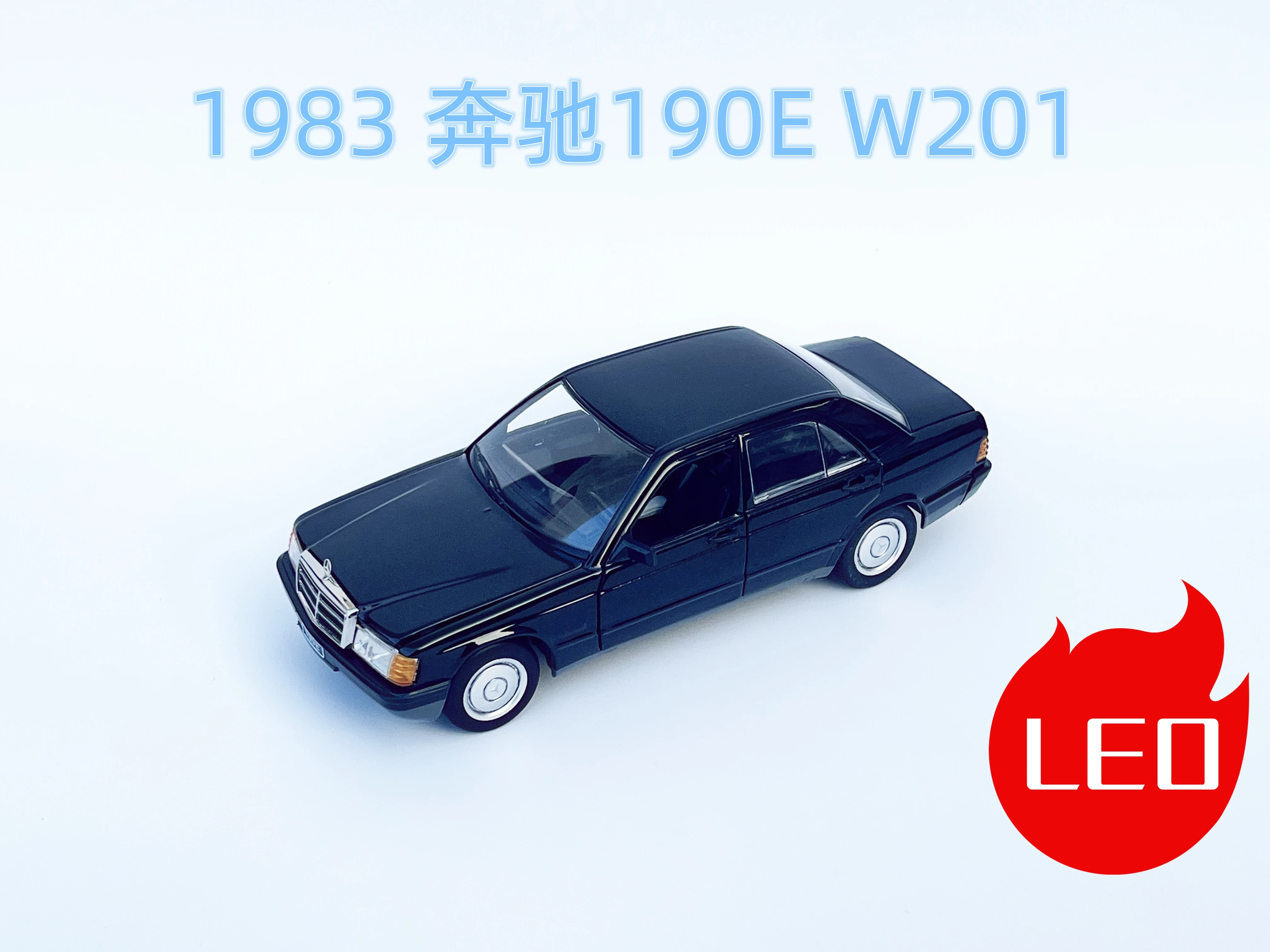 

Diecast 1/24 Scale Benz 190E W201 1983 Alloy Luxury Car Model Collectible Toy Gift Souvenir Display Ornaments