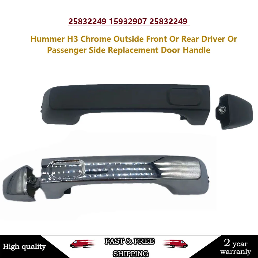 25832249 15932907 25832249 Fit For Hummer H3 Chrome Outside Front Or