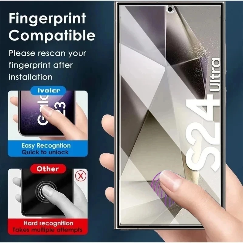 3-Pack Hydrogel Screen Protector Film