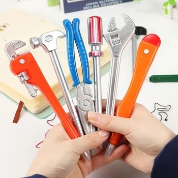 Strumenti hardware di simulazione Morsa Coltello a mano Martello Cancelleria creativa Penne a sfera Penna Materiale scolastico per ufficio Penna a sfera