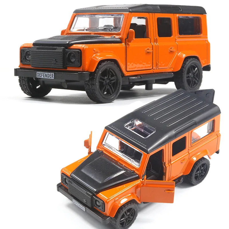 2 Land Rover Orange