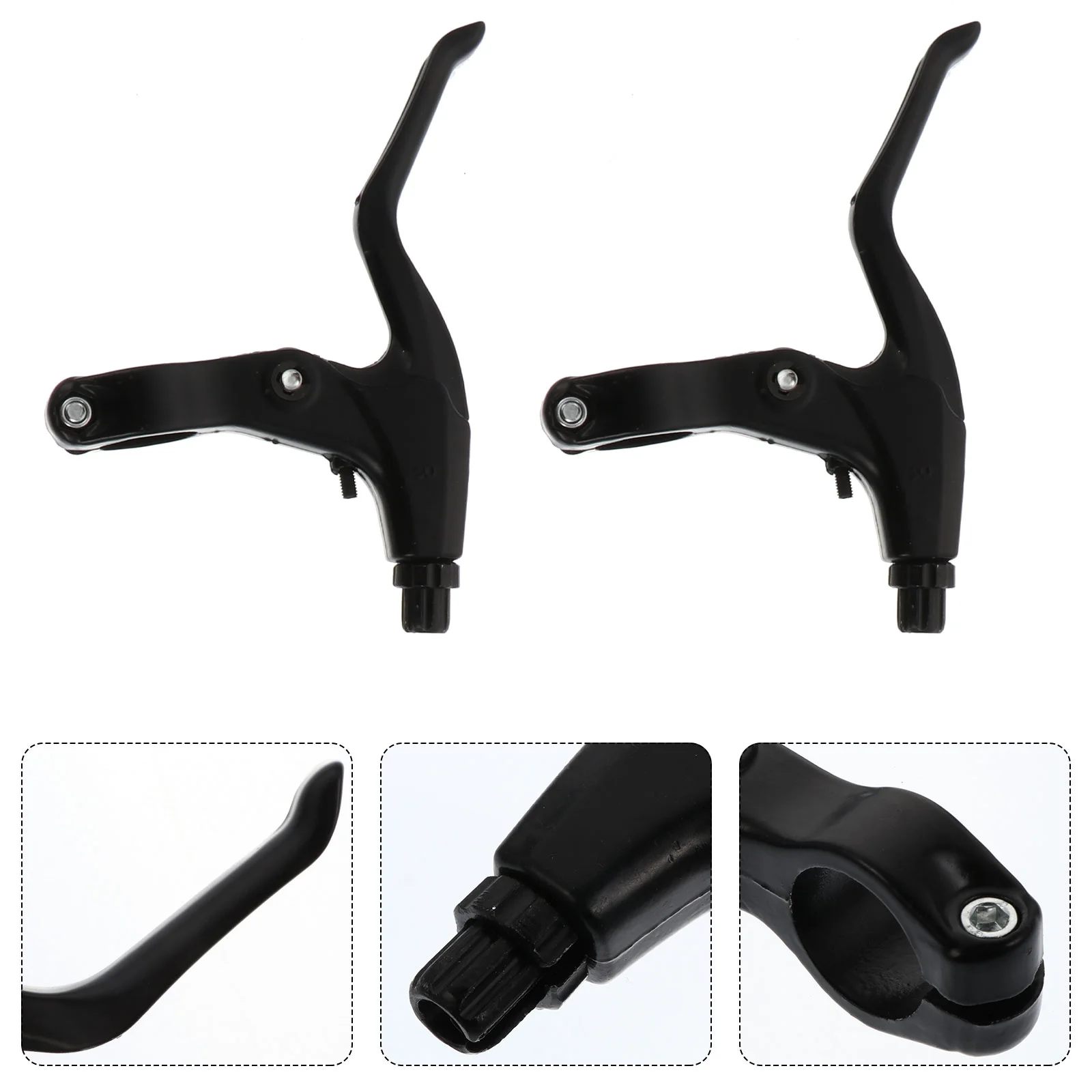 

Clispeed Bike Handlebar Grips Bike Brake Clamp Bike Supplies Bike Brake Handle Child White Supplies Aluminum Alloy