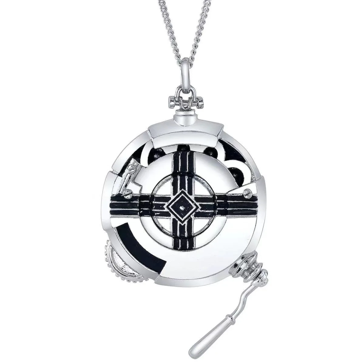 LOL Arcane Ekko Collar Cosplay Stopwatch Necklace Pendant Chain LoL Disguise Costume Accessories Halloween Props necklace pendant anime necklace game necklace game cosplay props