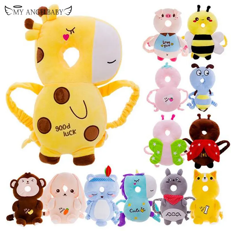 

Baby Head Protection Pad Toddler Headrest Pillow Newborn Baby Neck Anti-fall Pillow Cute Cartoon Nursing Resistance Baby Protect