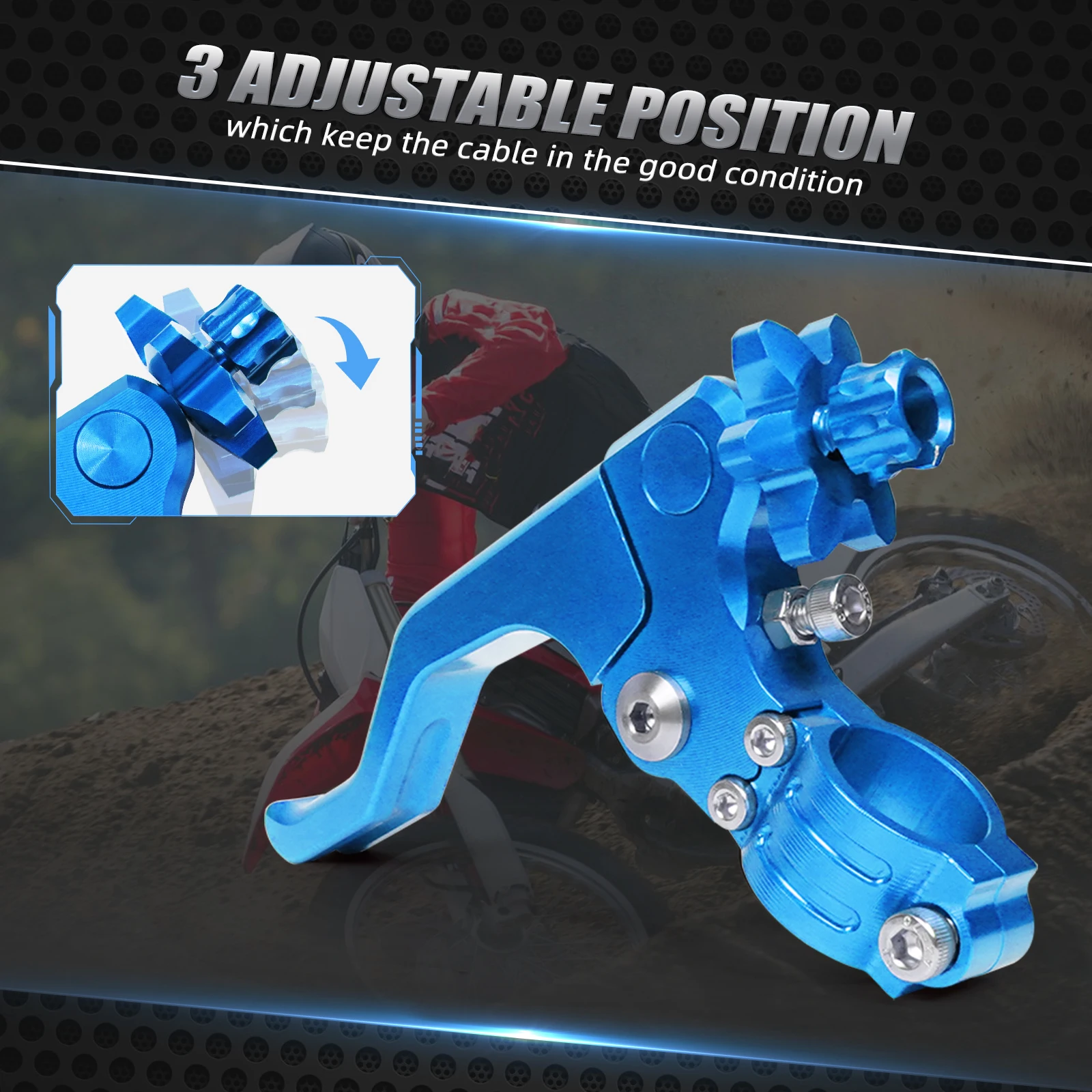 Short Stunt Clutch Lever For Yamaha YZ125 YZ250 YZ250F YZ250X YZ125X YZ450F WR 250F 450F 250R 250X MT FZ 09 07 R1 R6 R25 R3 FZ