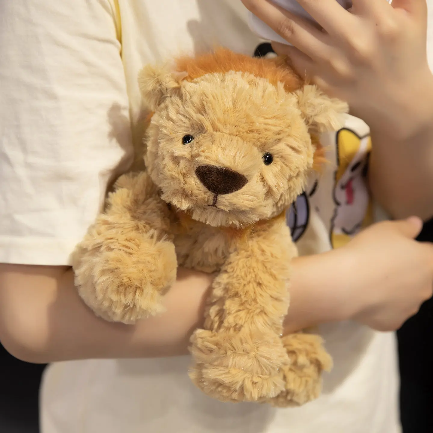 25cm Super Cute Jungle Lion Plush Toy Movie Stuffed Animals Cartoon Lion Doll Toys for Kids Room Decor Girls Boys Birthday Gifts