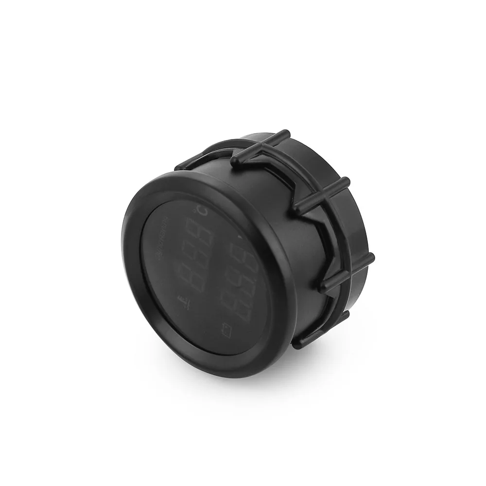 2 in 1 52mm 2인치 디지털 수온계 및 전압계 12V/24V 블루 LED 자동차 게이지 자동차 미터(온도 센서 1/8NPT 포함)