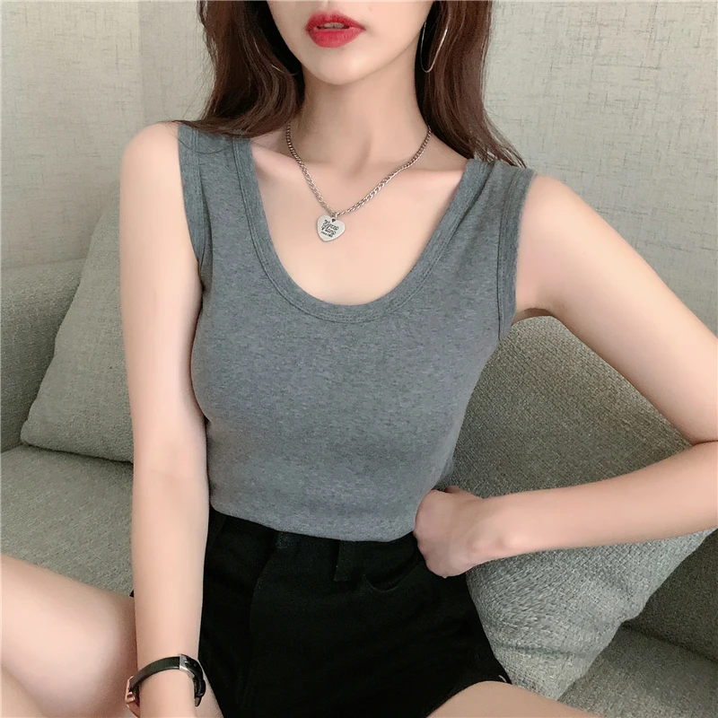 Dark gray inner vest