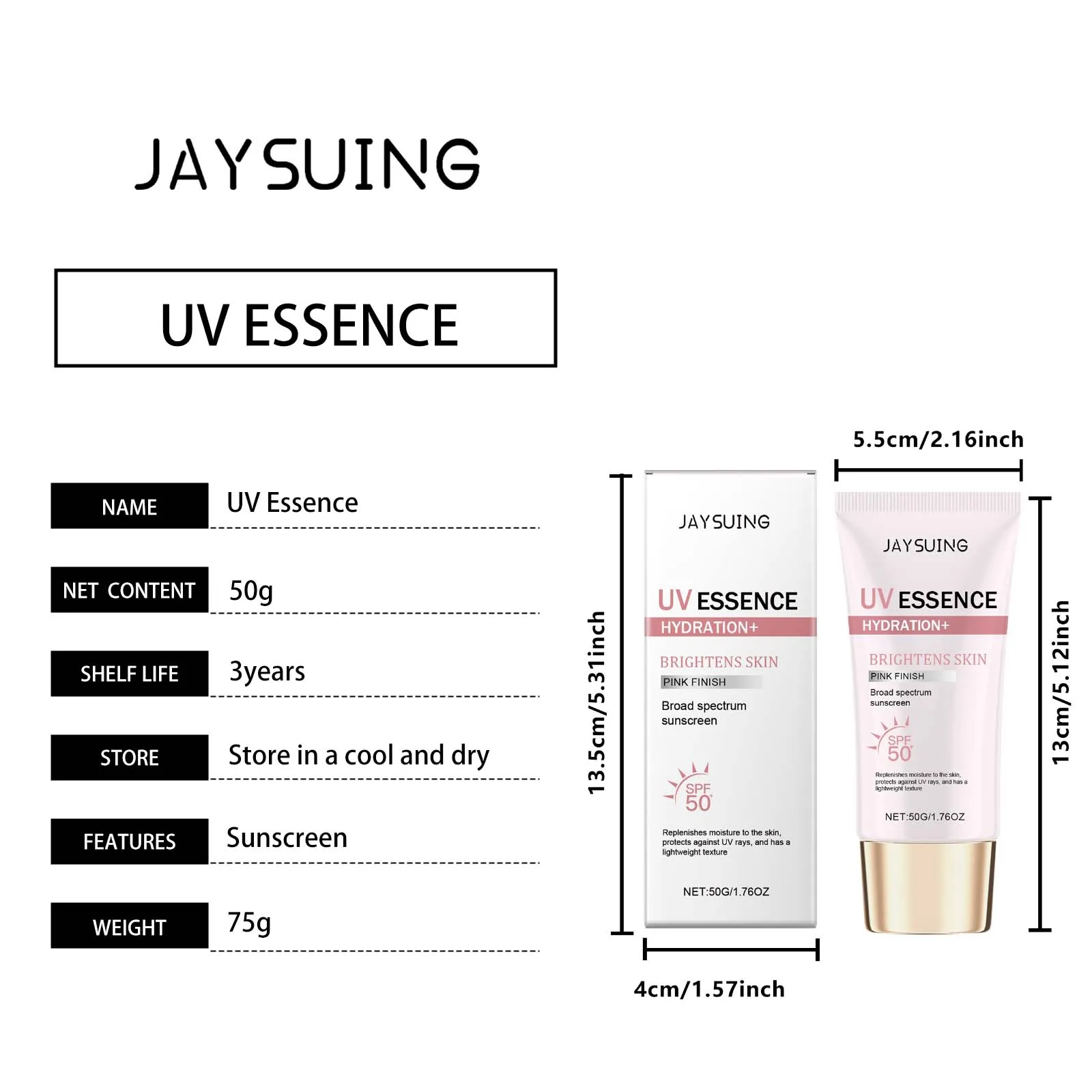 Moisturizing Sunscreen Lotion For Body Uv Protection And Brightening_voghion.com