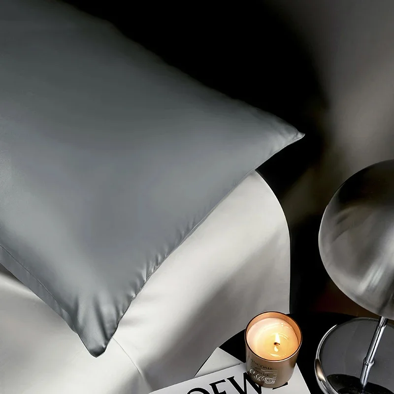 HB %100 Doğal Dut İpeği Lyocell Yastık Kılıfı İpek Saç ve Cilt Bakımı Yastık Kılıfı, Yatak Örtüsü Yastık Kılıfı