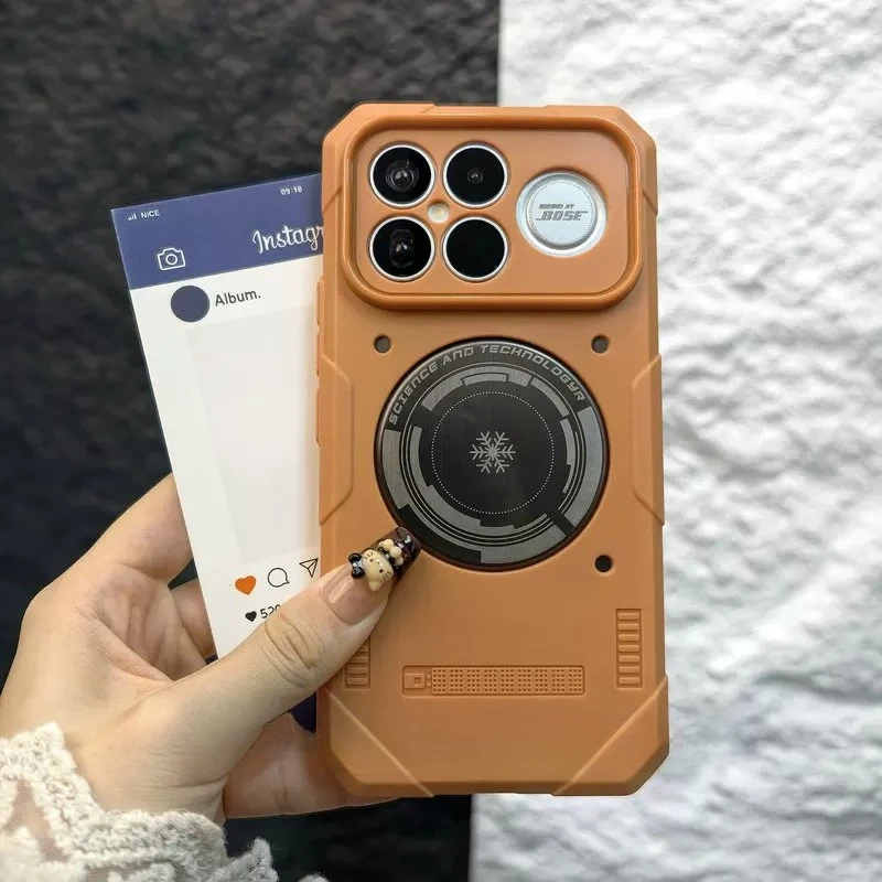Poco F8 Ultra Pro Magnetic Shockproof Heat-Dissipating TPU Phone Case