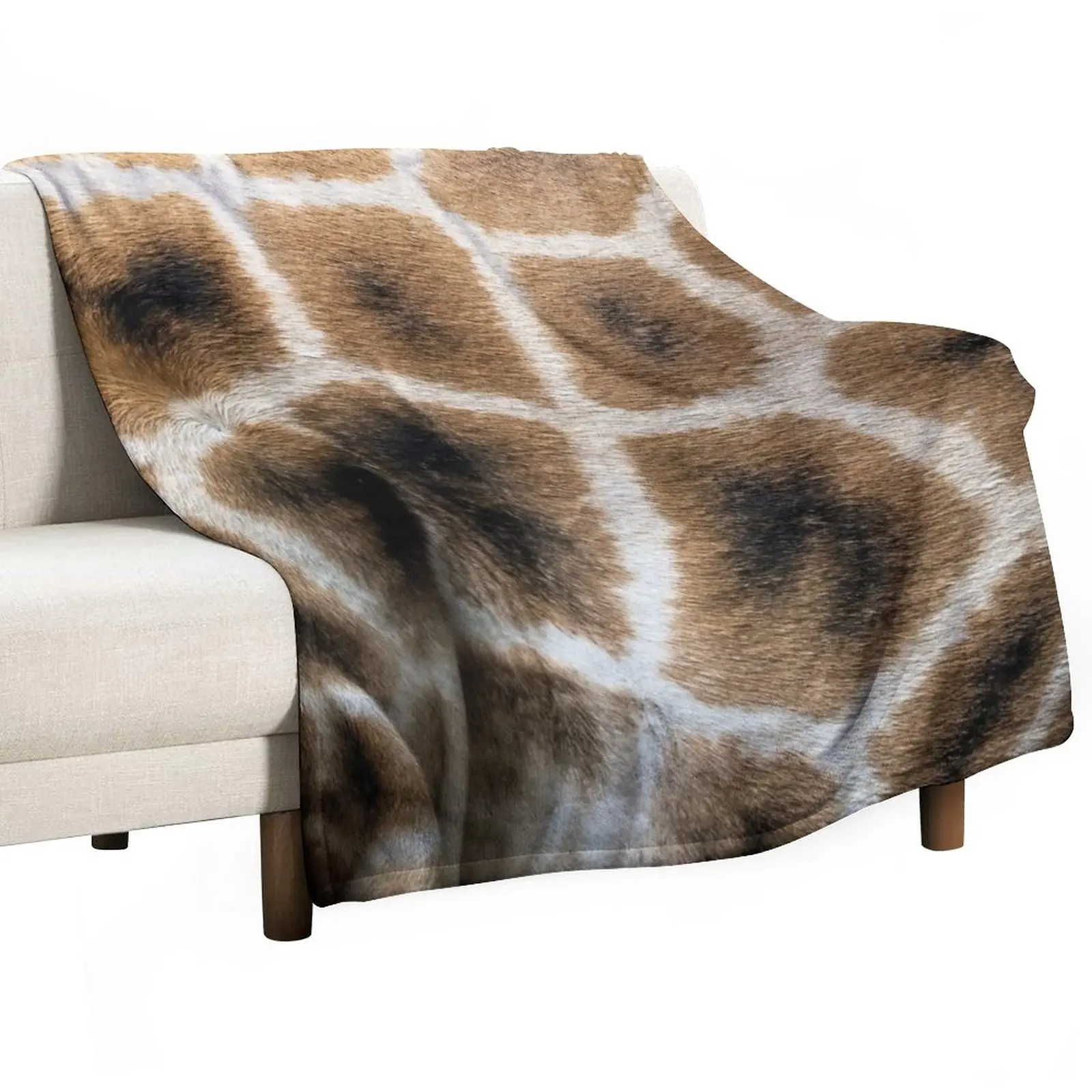 

Giraffe Animal Pattern Print Throw Blanket Giant Sofa Loose Blankets